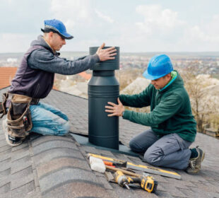 Replacing a chimney
