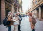 Walking through the Born, Barcelona, Spain
